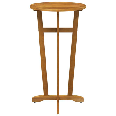 Patio Bar Table 23.6"x41.3" Solid Wood Acacia by Winston Porter