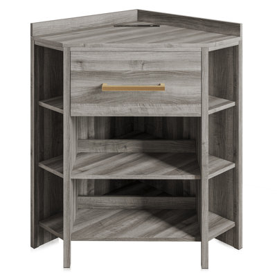 Madelinerose 1 - Drawer Corner Accent Chest 33.4