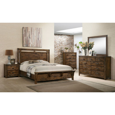 Ethian 4-2_Jacinto Panel Bedroom Set by Millwood Pines