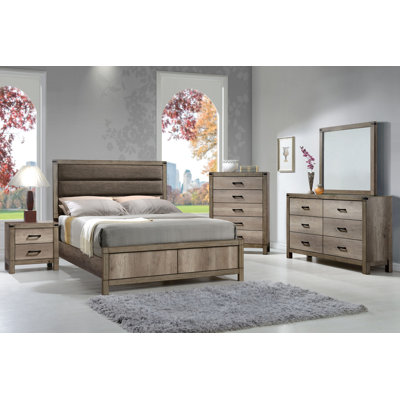 Josabet 5-1_Nona Melamine Upholstered Panel Bedroom Set by Winston Porter