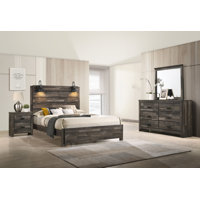 Eschol 4-1_Chelsey Platform Bedroom Set by Millwood Pines