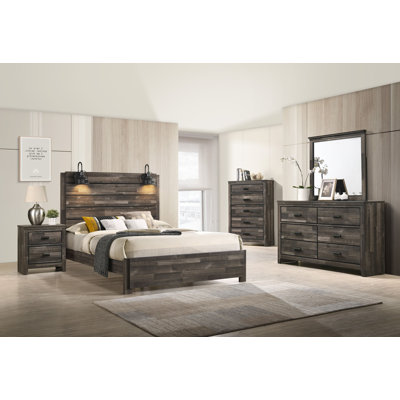 Eschol 4-1_Chelsey Platform Bedroom Set by Millwood Pines