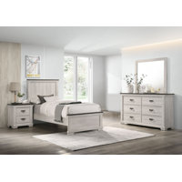 Dareck 4-1_Melisent Panel Bedroom Set by August Grove