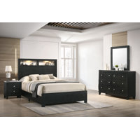 Kaetlyn 5-2_LED Panel Bedroom Set by Winston Porter