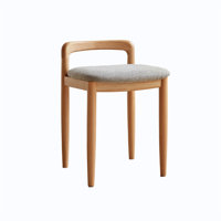 Dellarae Solid Wood Vanity Stool by Ivy Bronx