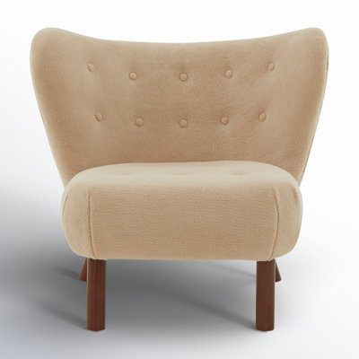 Cadwell 31.1 inches Wide Tufted Wingback Chair by AllModern