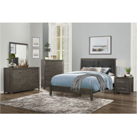 Roderigo 3-2_Pet Faux Leather Upholstered Panel Bedroom Set by Red Barrel Studio