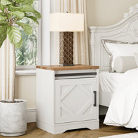 Glenford Gwendoline 1 - Drawer Nightstand with Cabinet by Winston Porter