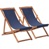 Rebecca Reclining Beach Chair with Cushion