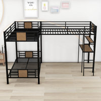 Hampshire Bunk Bed with Built-in-Desk by Mason & Marbles by Mason & Marbles