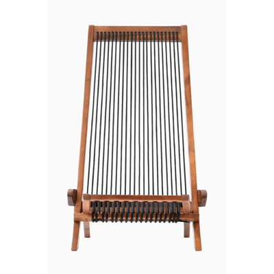 Earleville Folding Deck Chair by Corrigan Studio