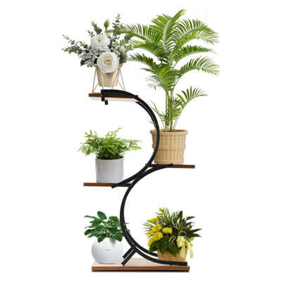 Free Form Etagere Plant Stand by 17 Stories