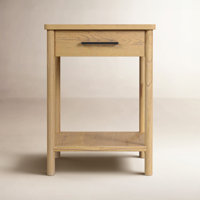 Hall 1 - Drawer Solid Wood Nightstand by Birch Lane