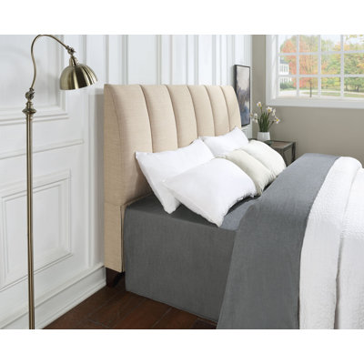 Vannatter Upholstered Panel Headboard by Wade Logan