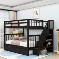 Gular Full over Full Standard Bunk Bed with Trundle by Harriet Bee by Harriet Bee