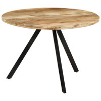 Dining Table 43.3"x29.5" Solid Wood Reclaimed by Millwood Pines
