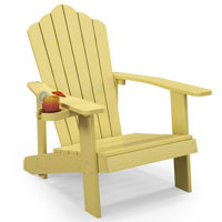 Gumbert Plastic/Resin Adirondack Chair by Highland Dunes