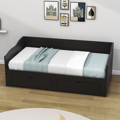 Naoise Twin Daybed with Trundle by Wildon Home
