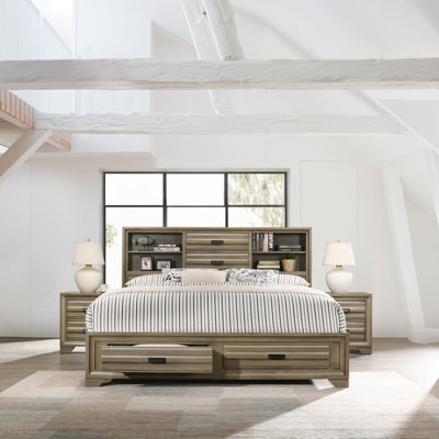 Cloe Solid Wood Platform 3 Piece Bed Room Set by Red Barrel Studio