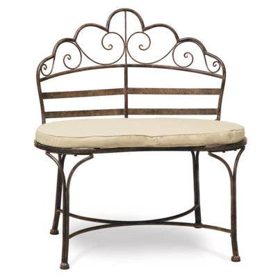 Melik Garden Bench (Cushion Sold Separately) by Astoria Grand