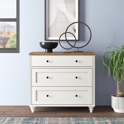 Scarlett 3 Drawer 33.9" W Dresser by Charlton Home