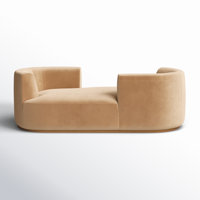 Kal Upholstered Chaise Lounge by AllModern