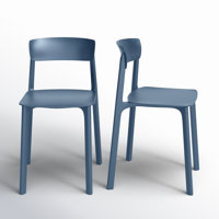 Vowa Stacking Patio Dining Side Chair by AllModern