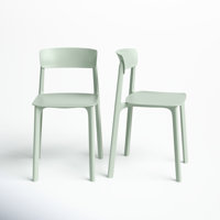 Vowa Stacking Patio Dining Side Chair by AllModern