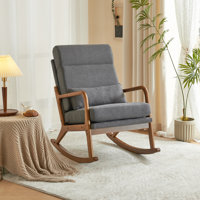Upholstered Rocking Chair by George Oliver