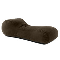 Arlo Lounger Bean Bag Chair - Two-Tone - Quilted Microvelvet by Trule
