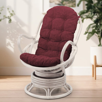 Melbourne Rattan Swivel Accent Chair