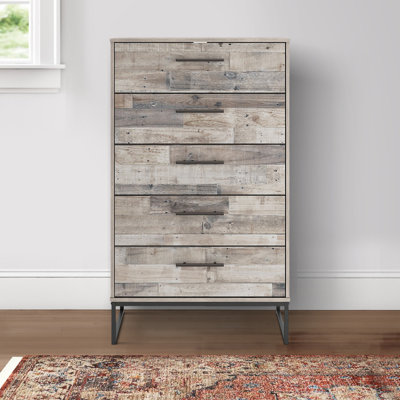 Joanette 5 Drawer 29.88" W Chest by Union Rustic