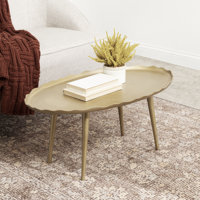 Avelines 4 Legs Coffee Table by Mercer41