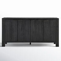 Block 72" Wide Oak Solid Wood Sideboard by AllModern
