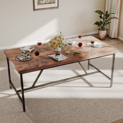 Amarvesh Counter Height 70.8" Dining Table by 17 Stories