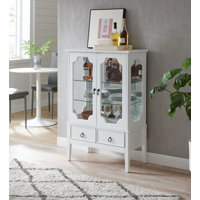 Curio Storage Cabinet by Winston Porter