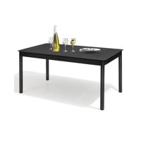 94.5" Aluminum Outdoor Extendable Dining Table by Latitude Run