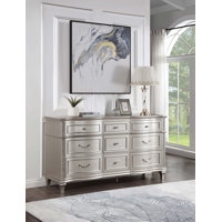 Nela 9 Drawer 71" W Double Dresser
