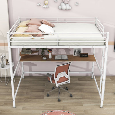 Aalysia Full Loft Bed with Built-in-Desk by Isabelle & Maxâ„¢ by Isabelle & Max