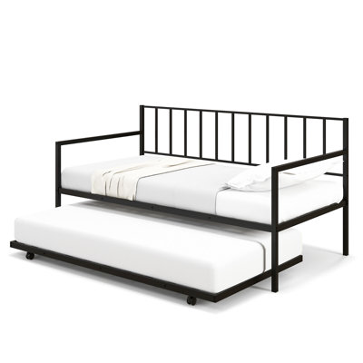 Bado Twin Iron Daybed with Trundle by Latitude Run