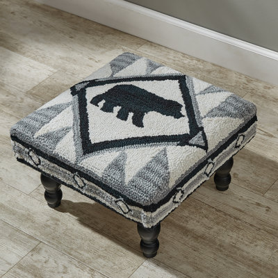 Millwood Pines South Western Hooked Stool by Millwood Pines