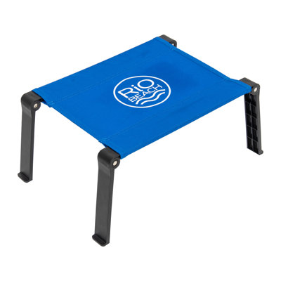 Rio Beach Ultra Compact Fabric Beach Folding Table, Camping Table, Outdoor Picnic Table by Rio Brands