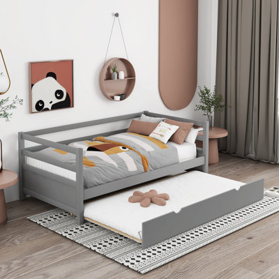 Blinera Twin Size Daybed with Trundle by Red Barrel Studio