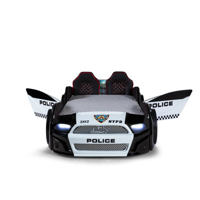 Selina Twin Cars Standard Bed by Zoomie Kids