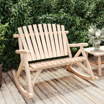 Spruce Outdoor Rocking Chair by Red Barrel Studio