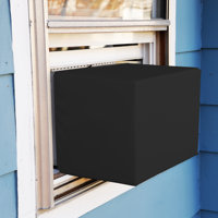 Gearhart HeavyDuty Waterproof Outdoor Window Air Conditioner Cover, UV Resistant Outside Window AC Unit Cover by Arlmont & Co.