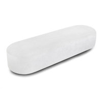 Benehaley 79" Wide Oval Standard Ottoman by Wade Logan