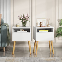 Brigina 1 - Drawer Nightstand by Wade Logan