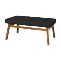 HighDensity Multipurpose Rectangle Patio Table Top Cover,Waterproof Outdoor UV-Resistant Table Cover by Arlmont & Co.