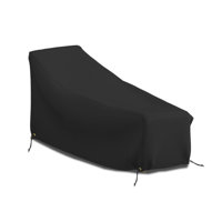 Heavy-Duty Waterproof Patio Chaise Louange Cover, Outdoor Durable & UV-Resistant Beach Lounger Cover by Arlmont & Co.